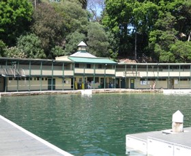 Dawn Fraser Baths Logo and Images