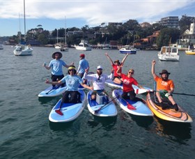 Sydney Scenic SUP - Stand Up Paddle Tours Logo and Images