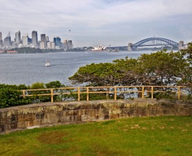 Sydney Harbour National Park - Bradleys Head Logo and Images