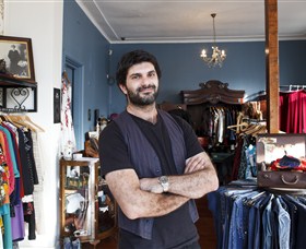 Mulberry Street Vintage Designer Boutique Logo and Images