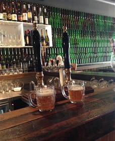 Flat Rock Brew Cafe and Nano Brewery Logo and Images