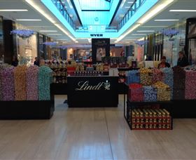 Lindt Chocolate Store Bondi Junction Logo and Images