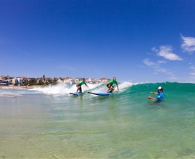 Lets Go Surfing - Bondi Surf School Logo and Images