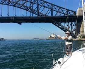 Sydney Harbour Fly Fishing Logo and Images