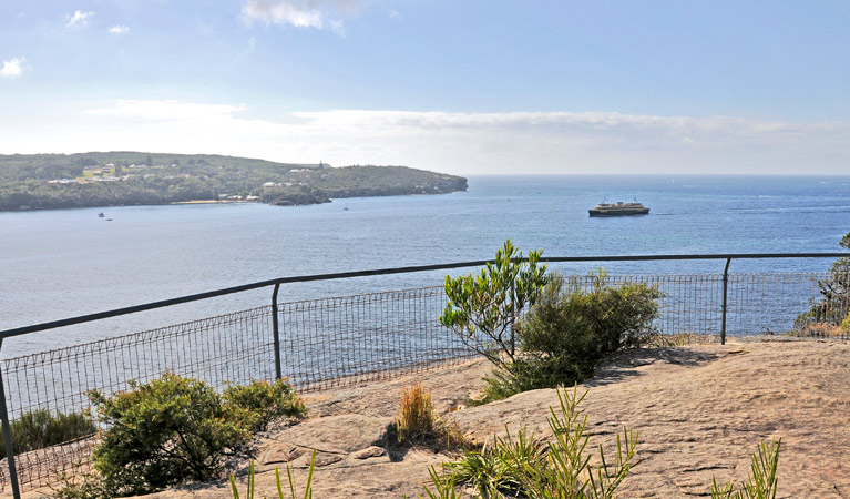 Arabanoo lookout at Dobroyd Head Logo and Images