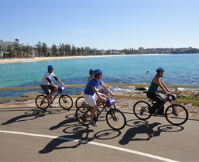 Manly Bike Tours Logo and Images