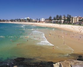 Manly Beach Logo and Images