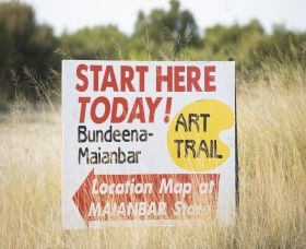 Bundeena and Maianbar Art Trail Logo and Images