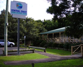 Central Coast Marine Discovery Centre Logo and Images