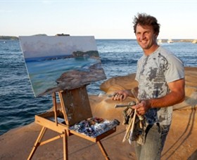 Neale Joseph Fine Art Gallery Logo and Images