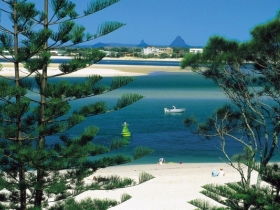 Bribie Island Recreation Area Logo and Images