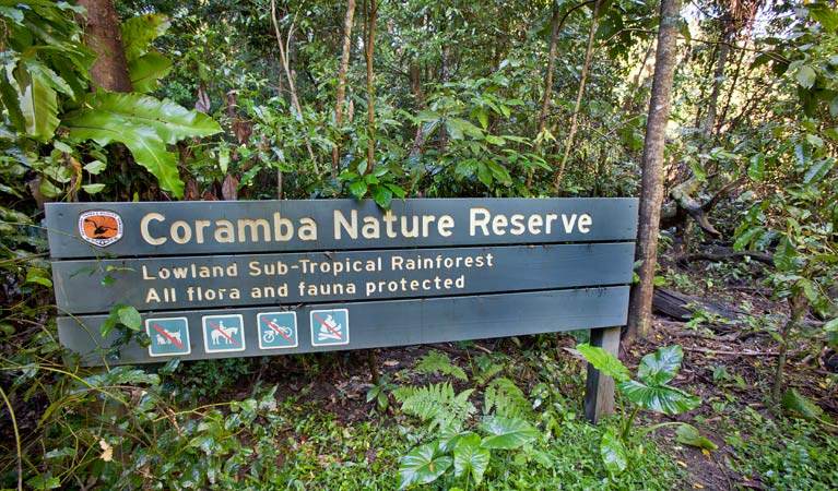 Coramba Nature Reserve Logo and Images