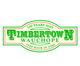 Timbertown Heritage Theme Park Logo and Images