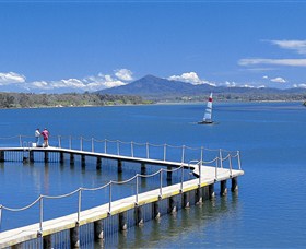 North Beach Mylestom Logo and Images