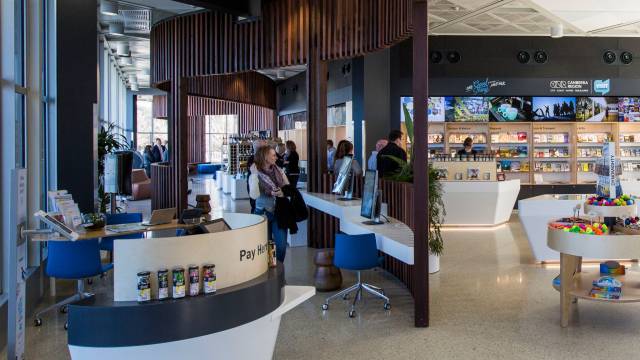 Canberra and Region Visitors Centre Logo and Images