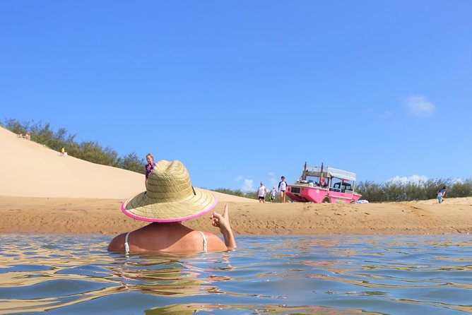 Full-Day 1770 Tour by LARC Amphibious Vehicle Including Sandboarding and Bustard Head Lightstation Logo and Images