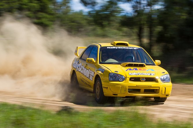 Ipswich Rally Car Drive 8 Lap and Ride Experience Logo and Images