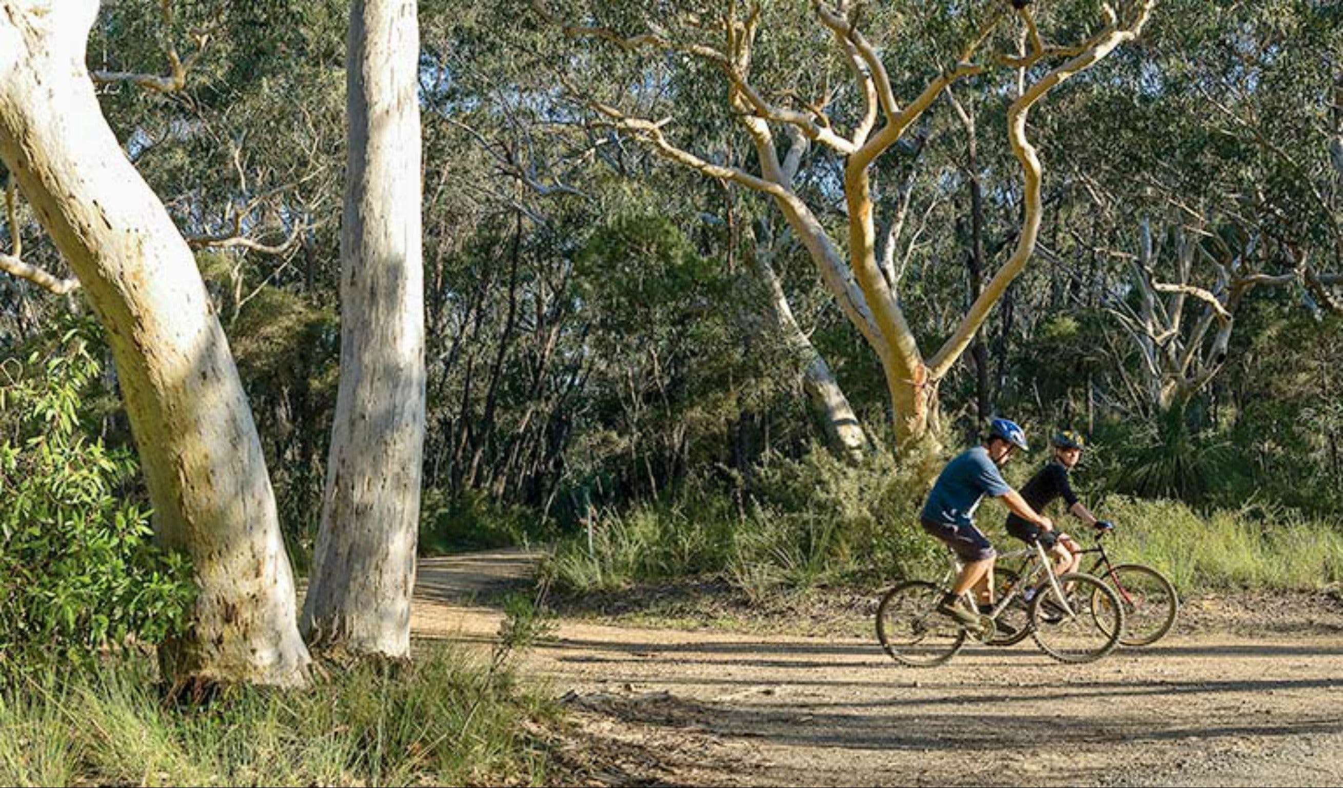 Bundanoon cycling route Logo and Images