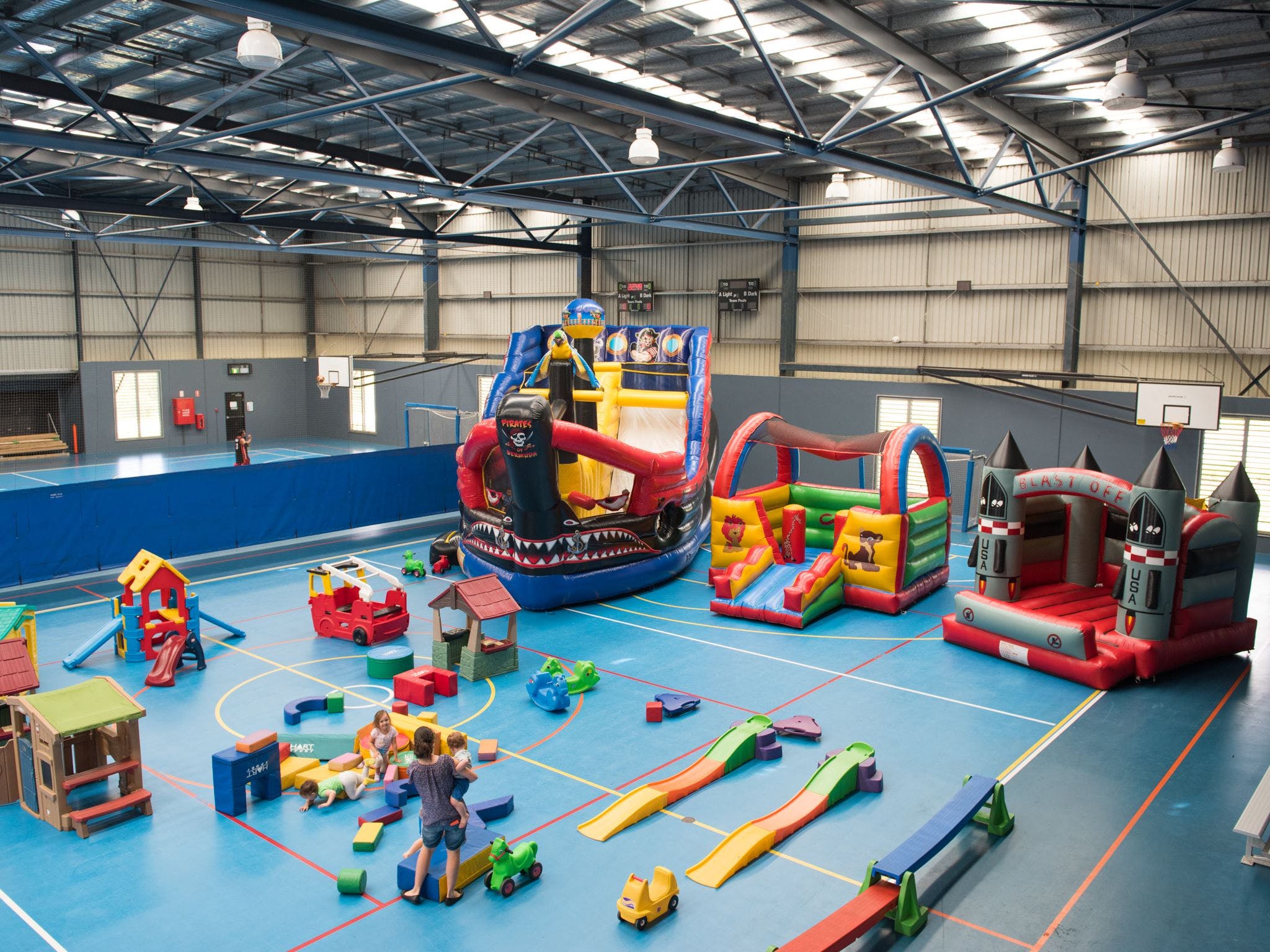 Just Jump Trampoline Park and Play Centre Logo and Images