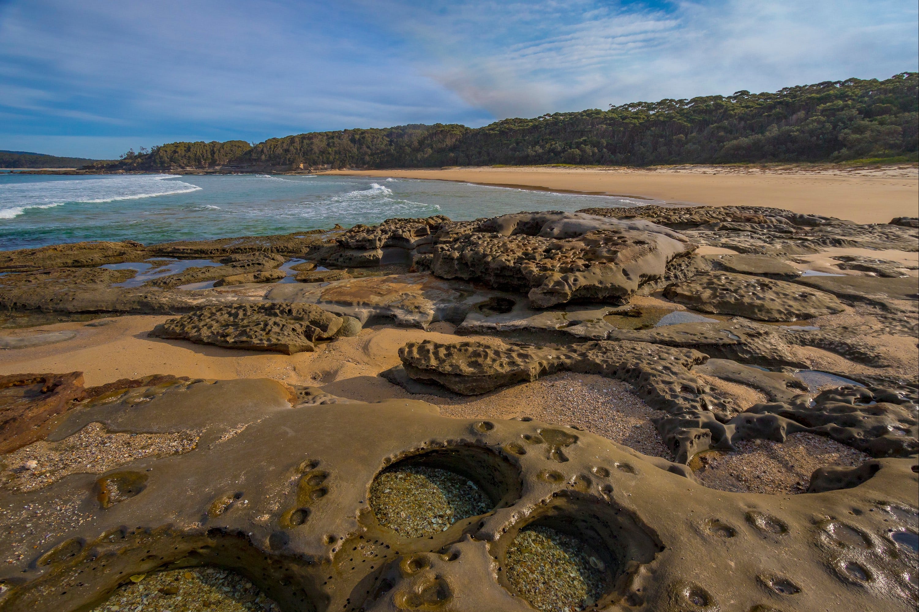 Sunburnt Beach Logo and Images