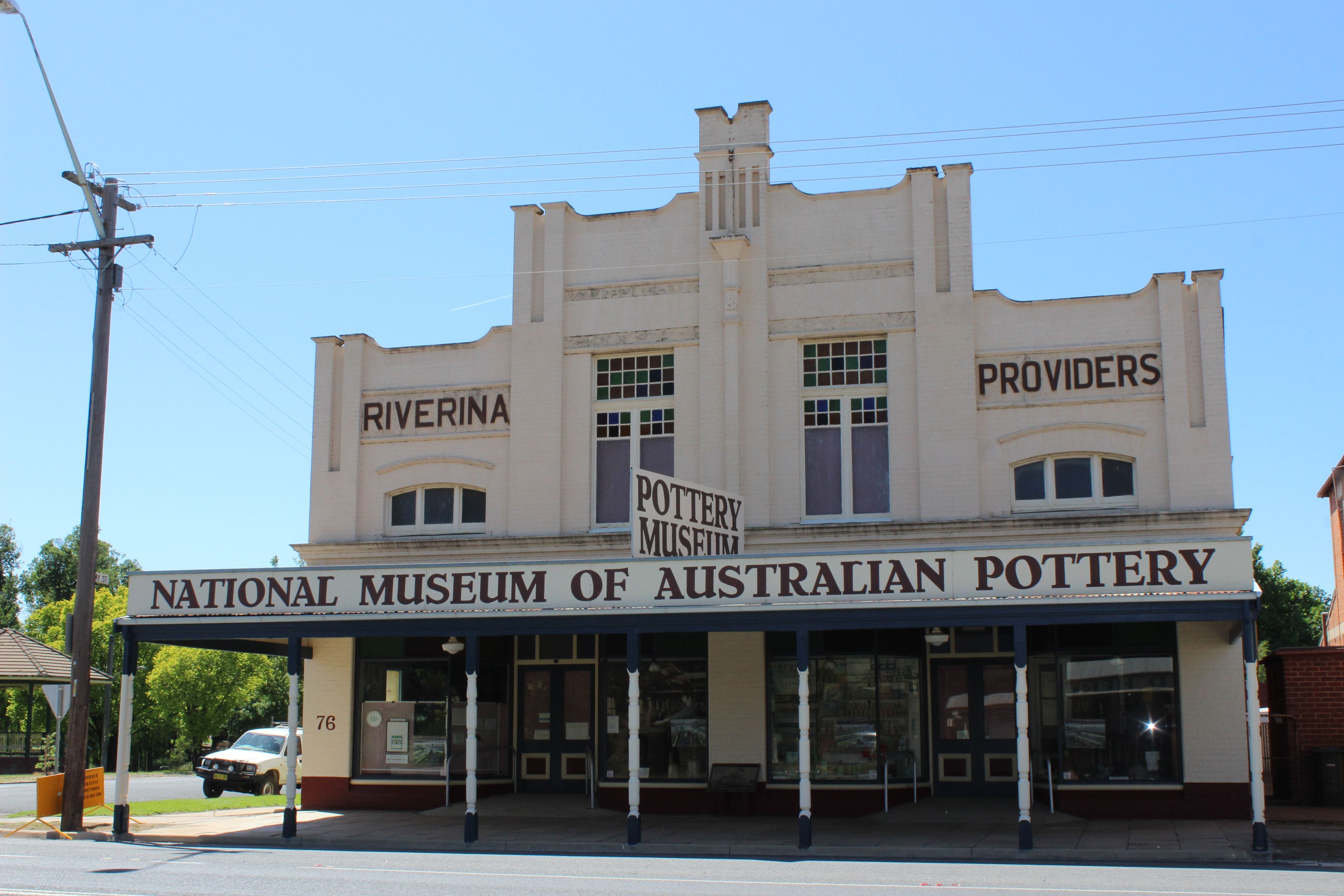 National Museum of Australian Pottery Logo and Images