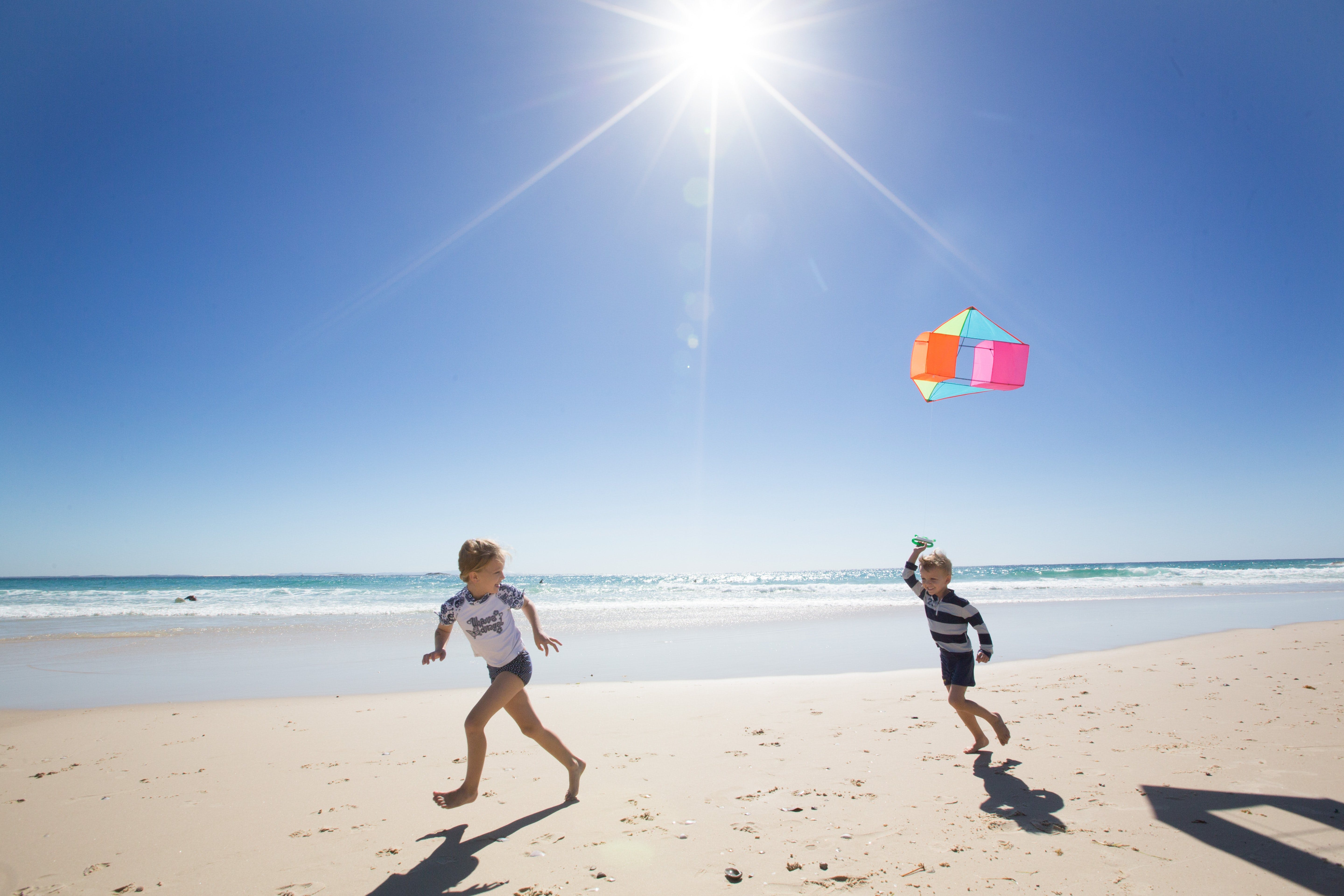 Cylinder Beach, North Stradbroke Island Logo and Images