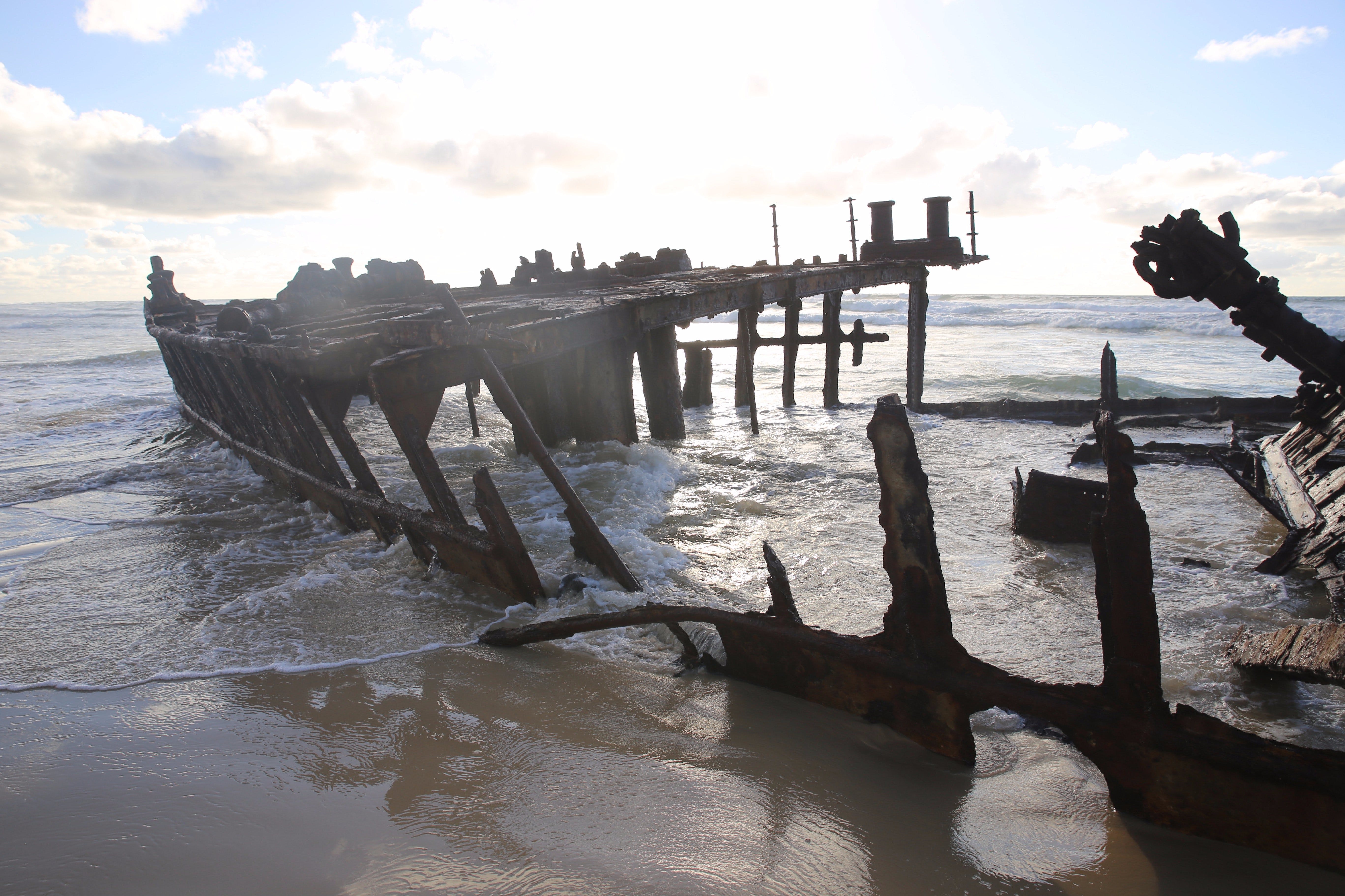 Maheno Shipwreck Logo and Images