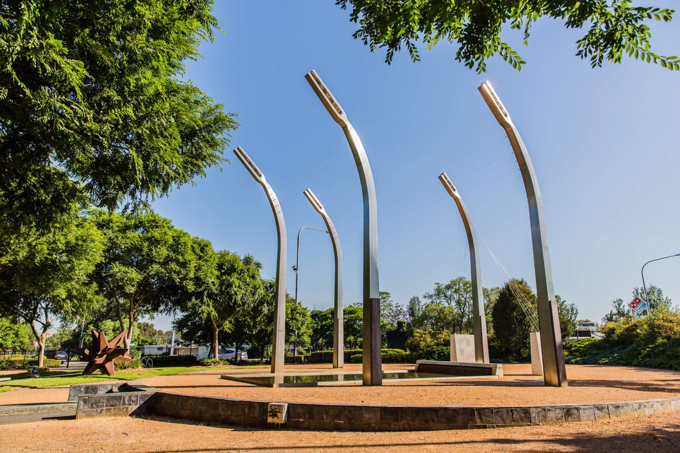 Sculpture Garden Campbelltown Logo and Images