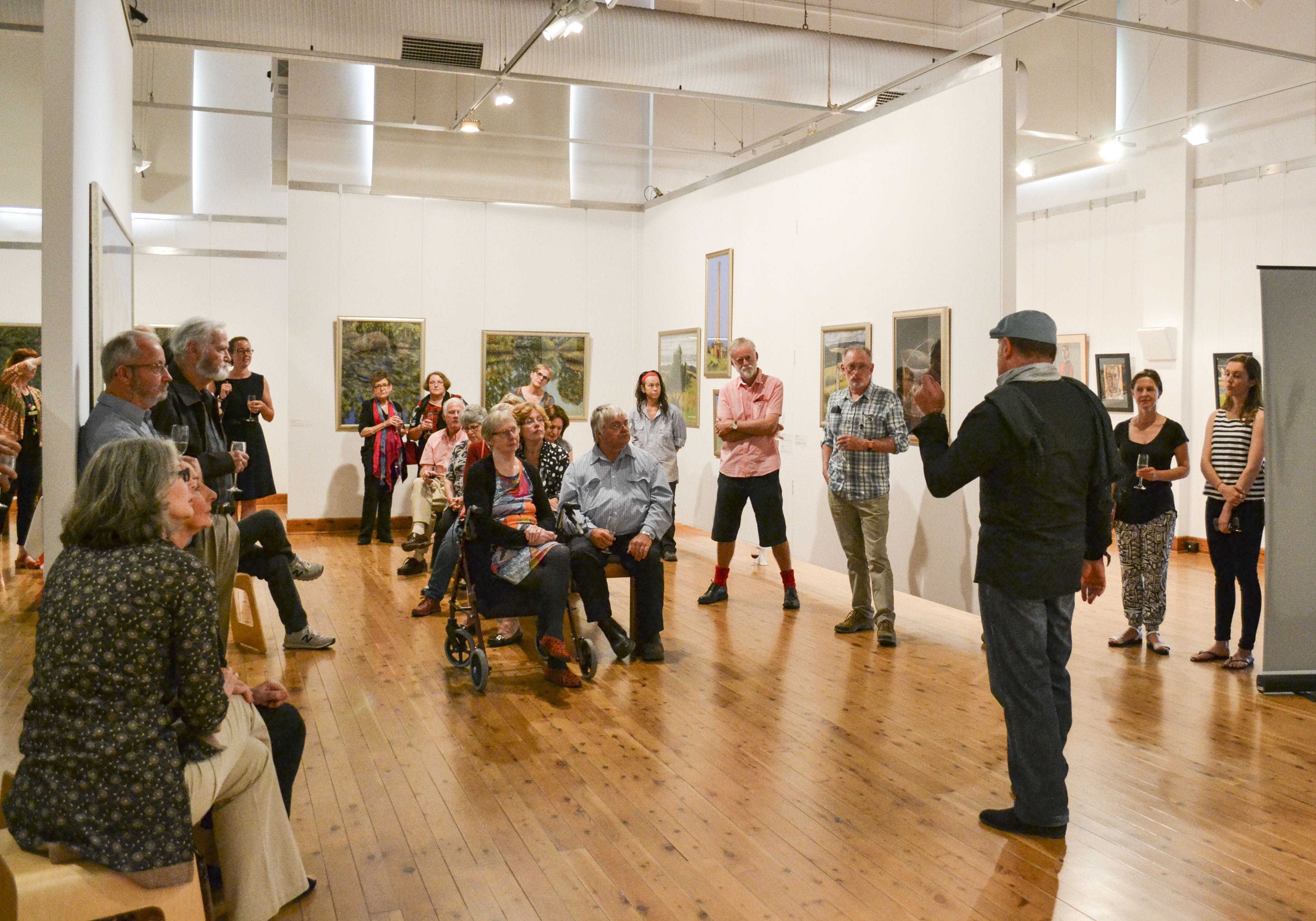Wangaratta Art Gallery Logo and Images