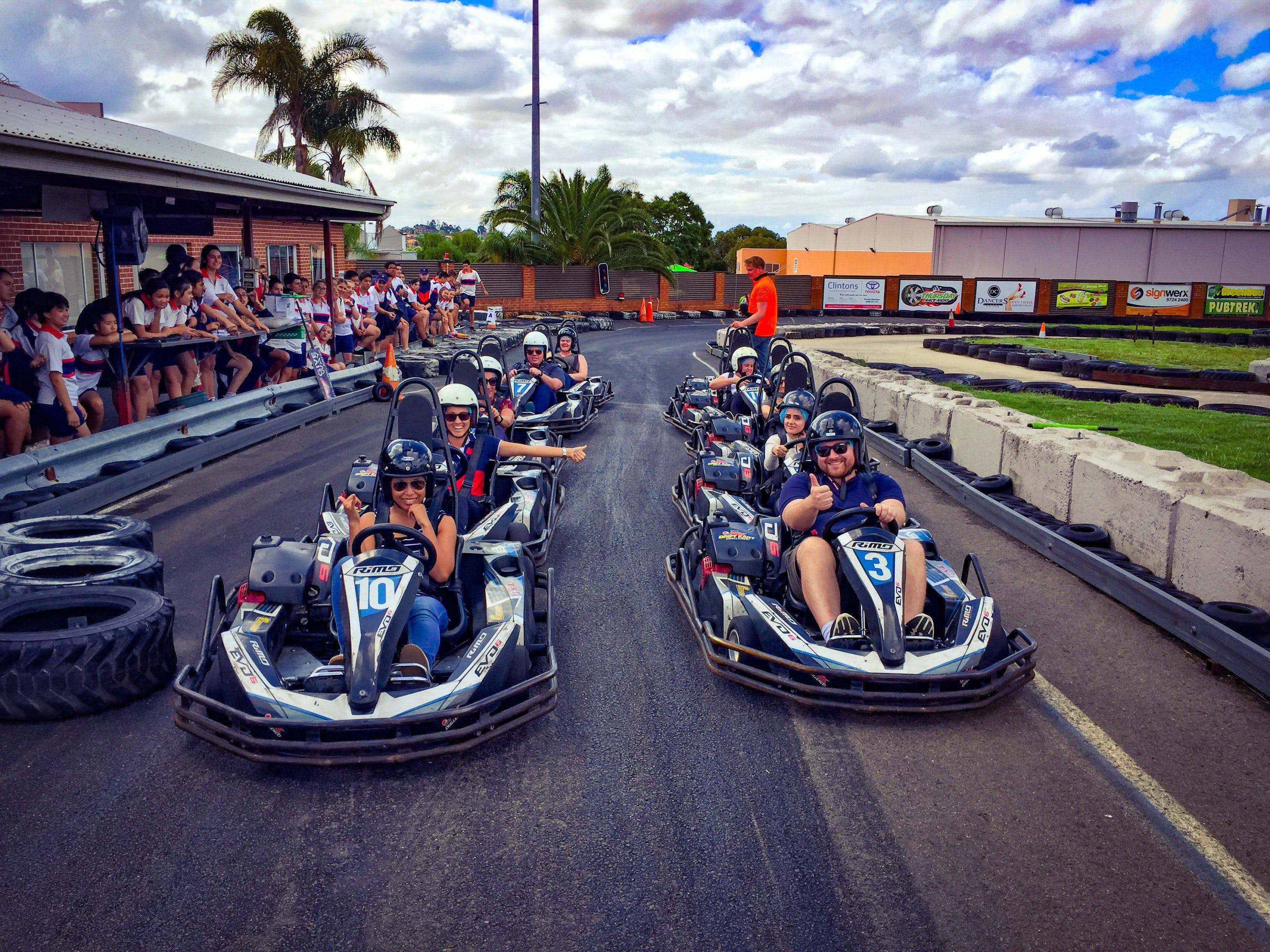 Fastlane Karting Logo and Images