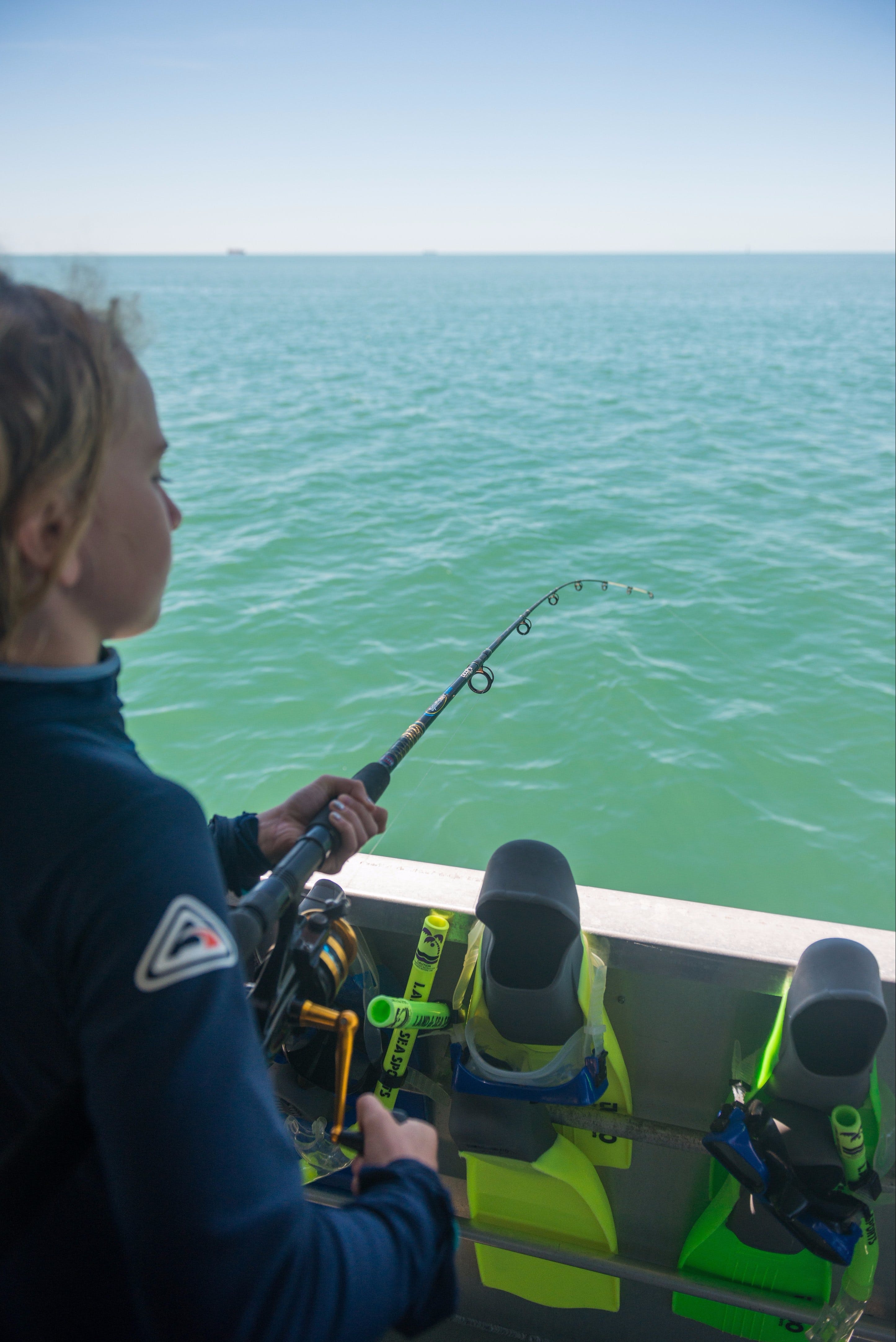 Fishing at Magnetic Island Logo and Images