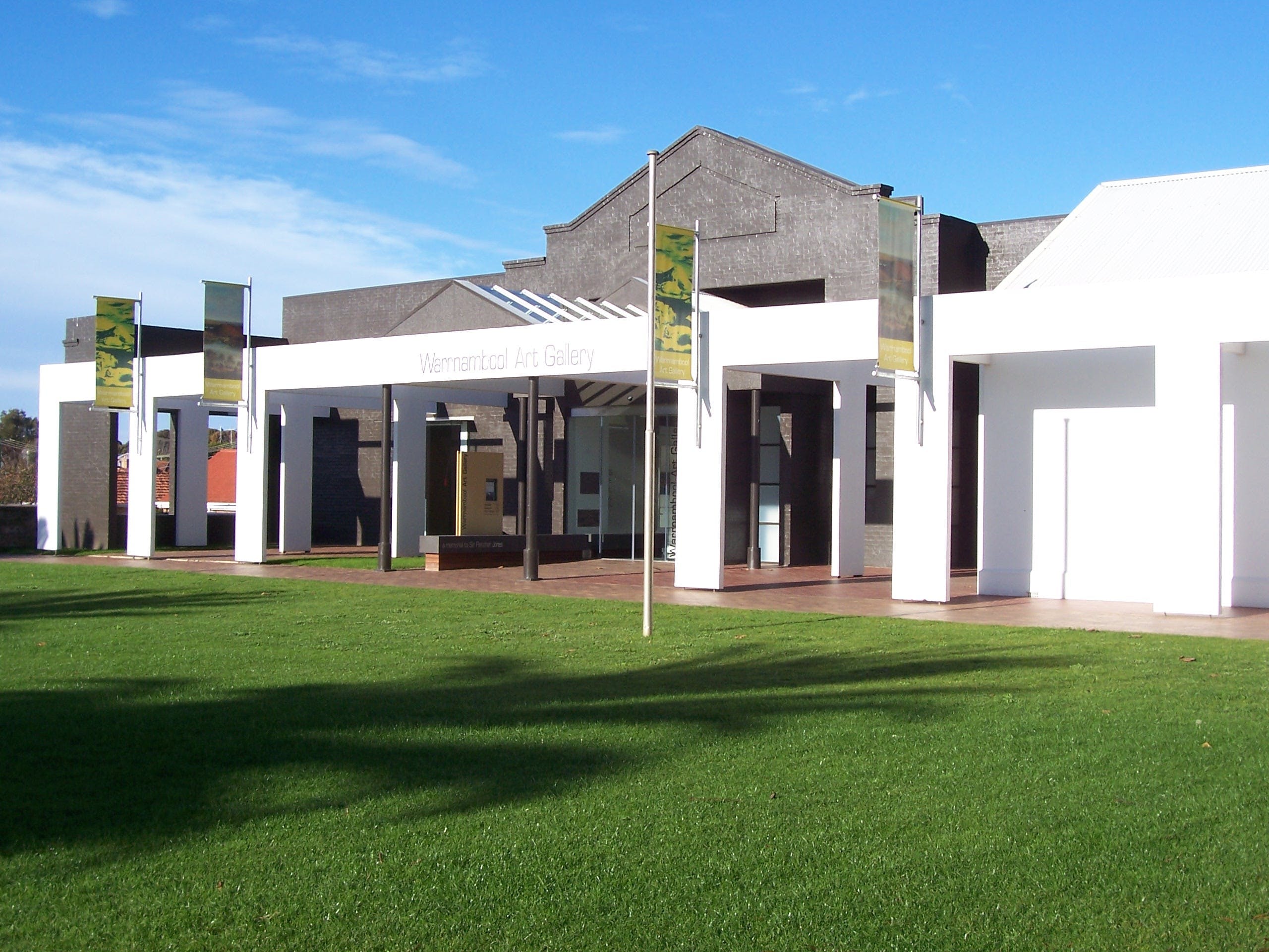 Warrnambool Art Gallery Logo and Images
