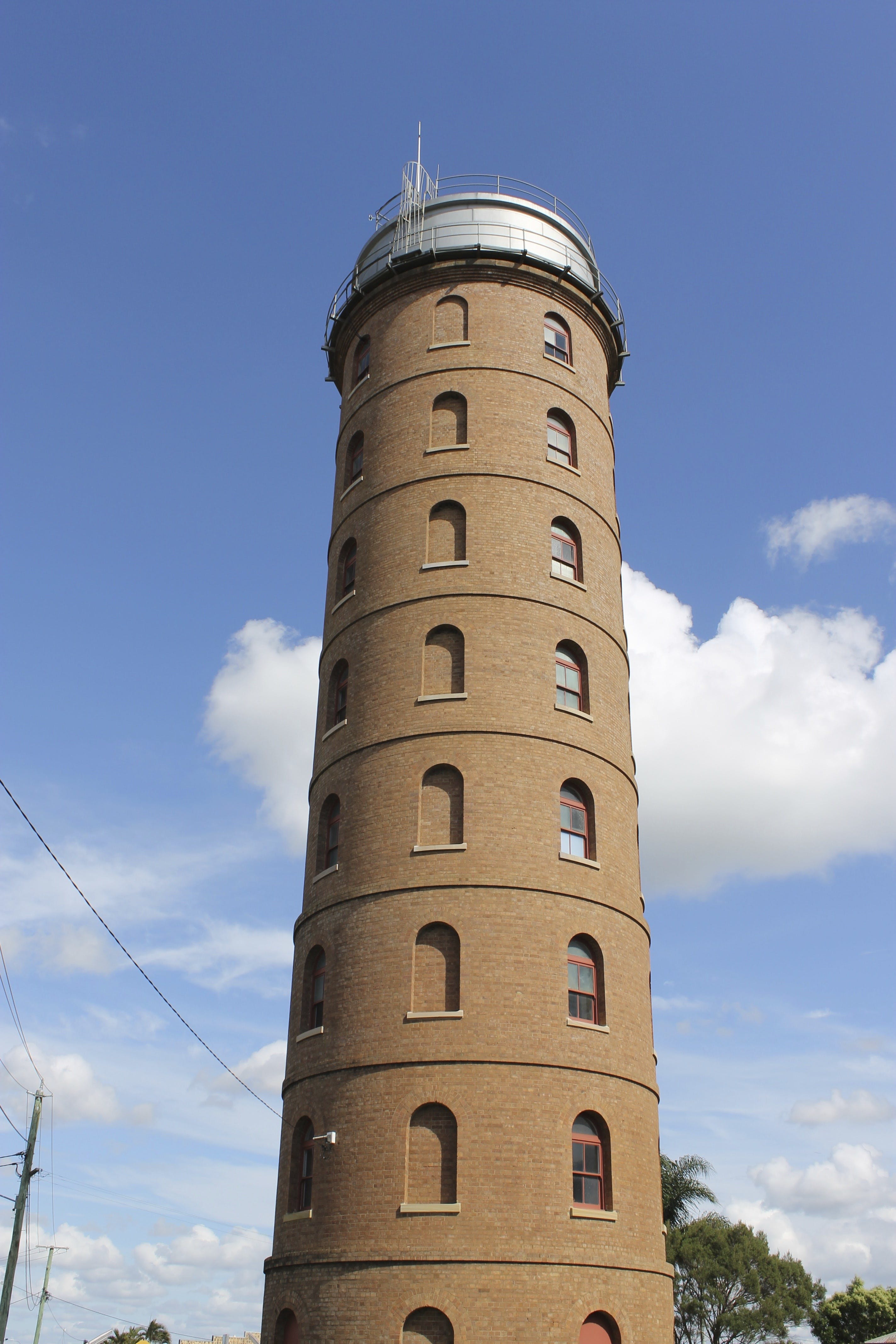 East  Bundaberg Water Tower Logo and Images