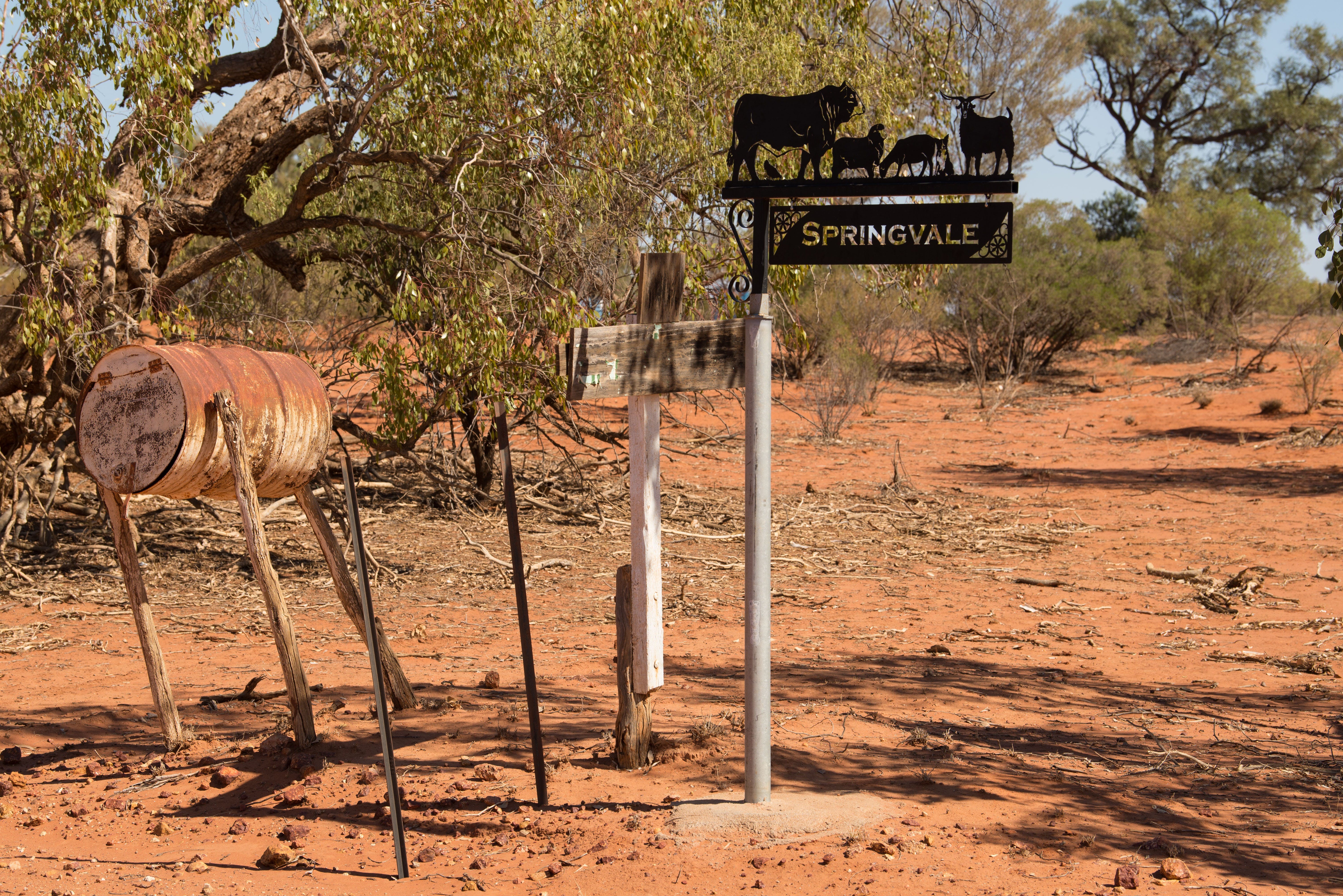 Eulo Five Mile Waterhole Logo and Images