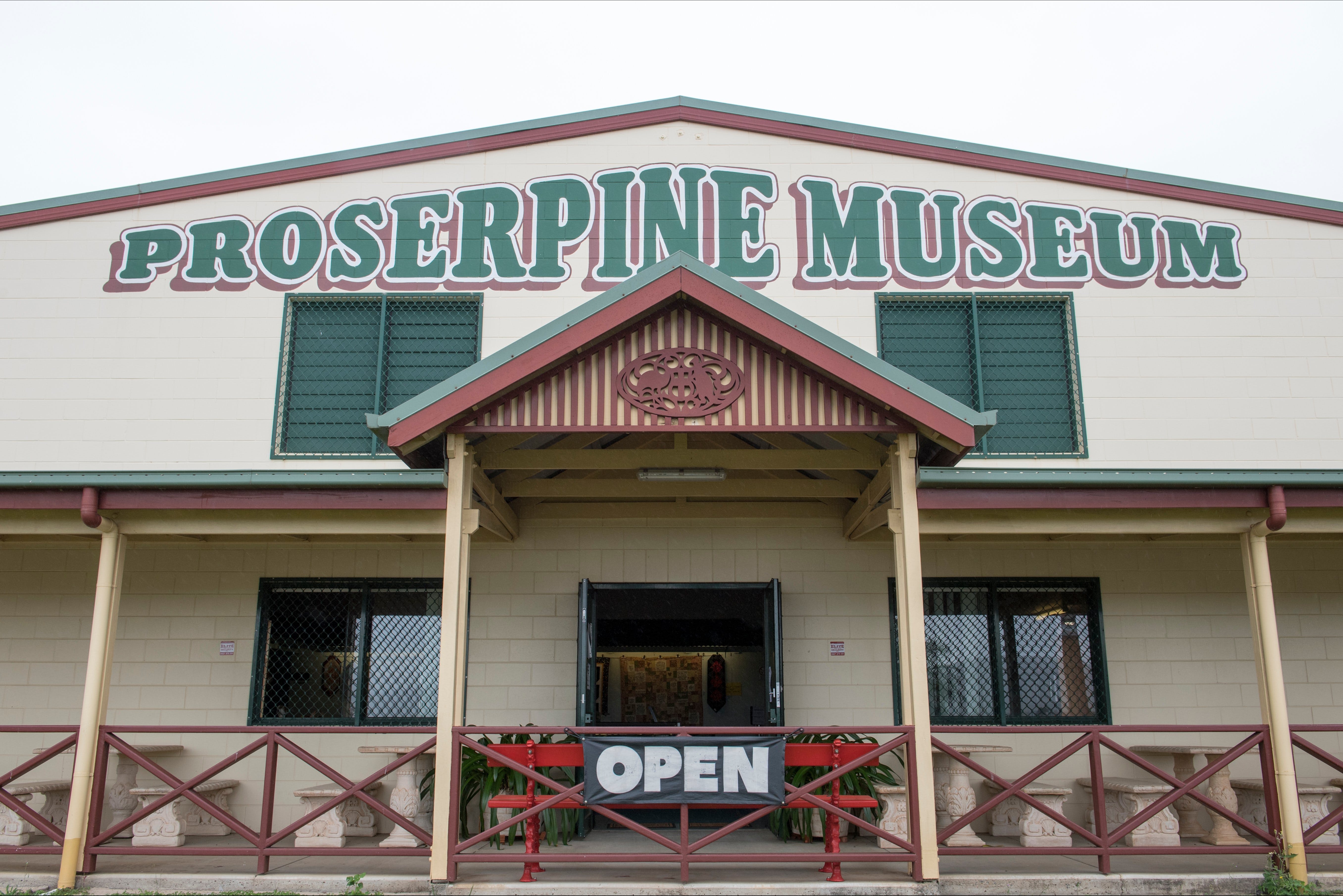 Proserpine Historical Museum Logo and Images