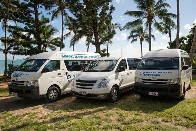 Shared Arrival Transfer: Proserpine Airport to Airlie Beach & Surrounds Logo and Images