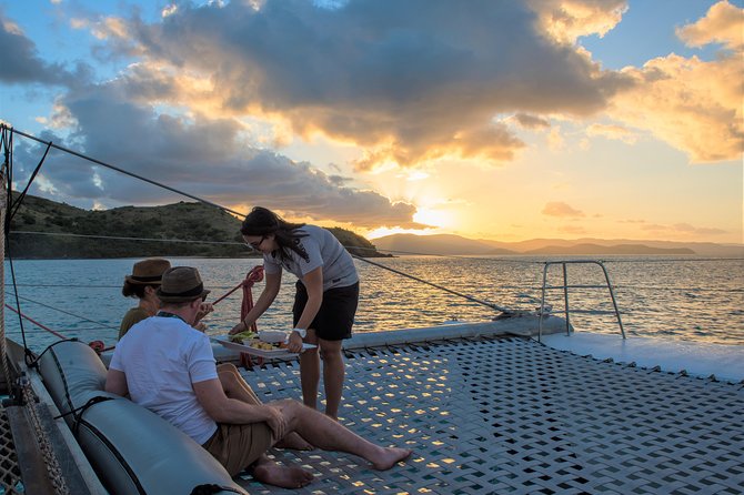 Sunset Sail In The Whitsundays Logo and Images