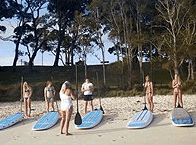 Jervis Bay Stand Up Paddle Logo and Images