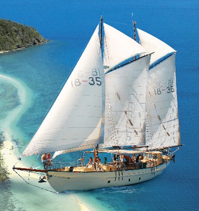 Whitsundays Sailing Adventures Logo and Images