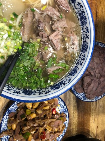 Lanzhou Beef Noodle Bar Logo and Images