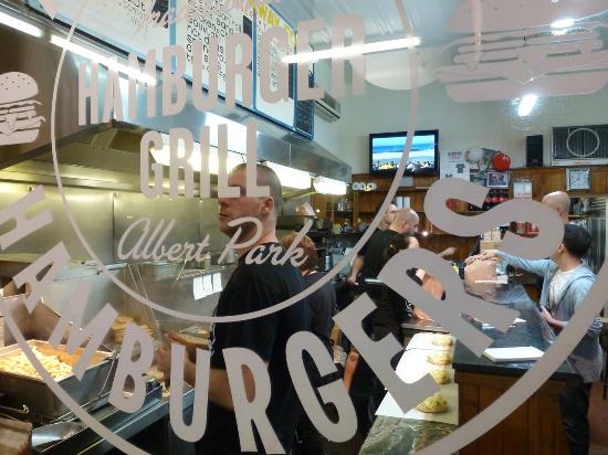 Andrew's Hamburgers Logo and Images