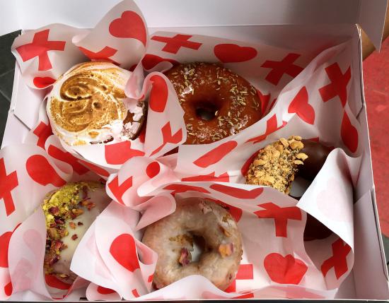 Shortstop Coffee & Donuts Logo and Images