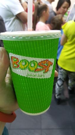 Boost Juice Bars Logo and Images