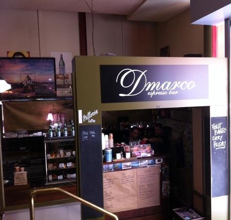 D'marco Espresso Bar Logo and Images