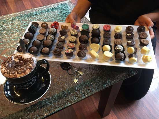 Hahndorf's Fine Chocolates in Montrose Logo and Images
