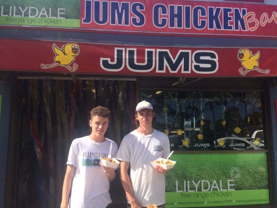 Jums Bbq Chickens Logo and Images
