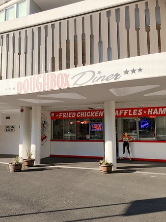Doughbox Diner Logo and Images
