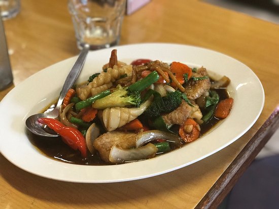 Lucky Town Thai Kitchen Logo and Images
