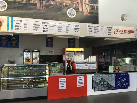 Tj's Diner Logo and Images