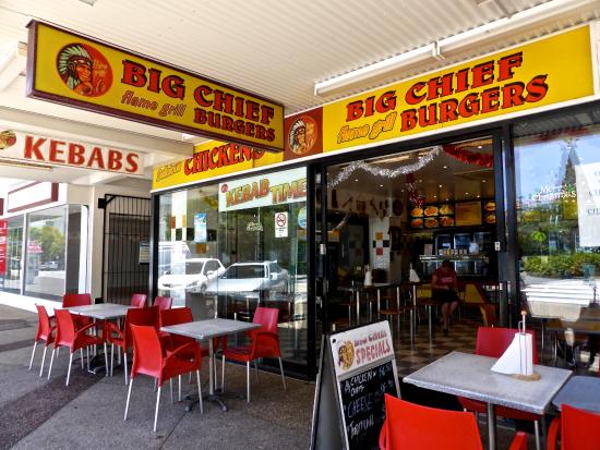 Big Chief Burgers Logo and Images